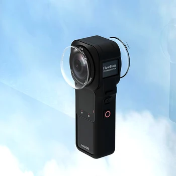 1-инчов Панорамна камера Leica Оригиналната Защитна Капачка за Обектива Прозрачна Защитния Капак 2 Бр. За Insta360 One Rs 1