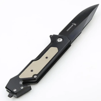 Открит нов Многофункционален Тактически Сгъваем Нож Преносим Ножове за Самозащита Див Оцеляване Сигурност Джобен Инструмент EDC 1