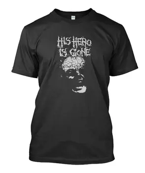 His Hero Is Gone, Neo crust Алтернативна, Инди-Американската Памучен Тениска С Кръгло Деколте Мъжки Ежедневни Тениска С Къс Ръкав Потник Дропшиппинг 1