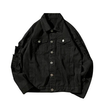 Разпродажба! Мъжки нова класическа тъмна риза с нередовни подолом, градската младежка модна тенденция, ежедневни свободна риза голям размер < Мъжки дрехи ~ Lopenpyoraliike.fi 11