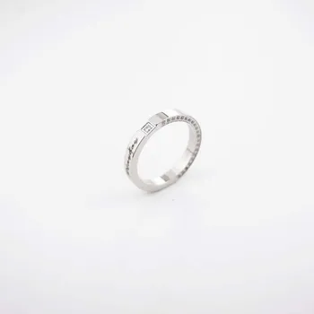 Разпродажба! Страхотно е бял цирконий сребърен цвят бижута за жени сватбена украса гривна, обеци, пръстен, медальон подарък за рожден ден Qs0632 < Бижута и аксесоари ~ Lopenpyoraliike.fi 11