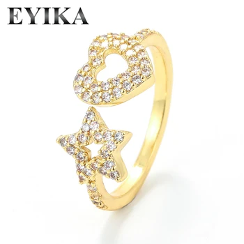 Разпродажба! Творчески романтични пръстени за двойката, геометрично който отваря пръстен, пръстен, обичам те, декларация, пръстени за влюбени, сватбени бижута, аксесоари < Бижута и аксесоари ~ Lopenpyoraliike.fi 11