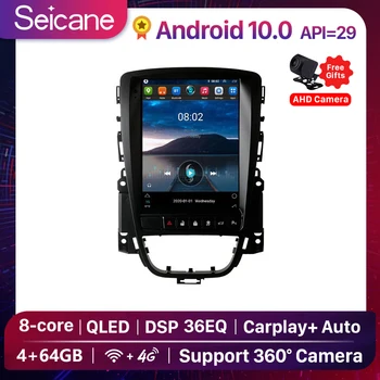 Seicane 9,7 инча Android 10,0 API 29 2 + 32G DSP Авто Радио Стерео Главното Устройство GPS За opel ASTRA J verano Поддръжка на 4G 360 Камера 1