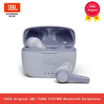 JBL TUNE 215TWS True Wireless Bluetooth 5,0 Слушалки T215TWS Стерео Разговори Слушалки Бас Звук Слушалки с Микрофон 1