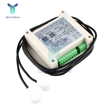 XKC-C352-2Т Сензор за Нивото на водата Високо-Ниско Ниво на Течността Интелигентен Контролер с 2 бесконтактными Сензорни Модули за Автоматично управление 1