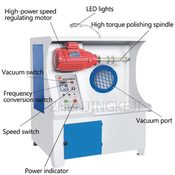 Един вид кутии вакуумируя регулиране на Скоростта на Конвертиране на честота вакуумируя карета перална Машина Вамп Полируя Обувая Механично Оборудване 2