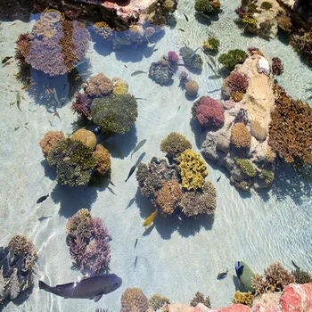 BEIBEHANG 3D персонални подови паста за поръчка на тропически коралови риби морска водоустойчив дрехи дебели подови живопис украса 2