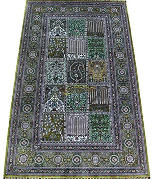 обичай Копринен килим Персийски и Ориенталски Килими тъкани Одеяло Подарък 2