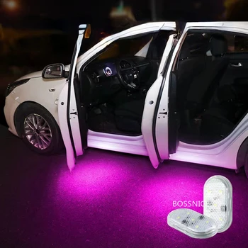 Безжични Вътрешно осветление Светодиоди Led Лампа Магнитна Автомобили Таванна Лампа Лампа За Четене Автомобилни Декорация с Магнит На покрива Вътрешно Осветление 2