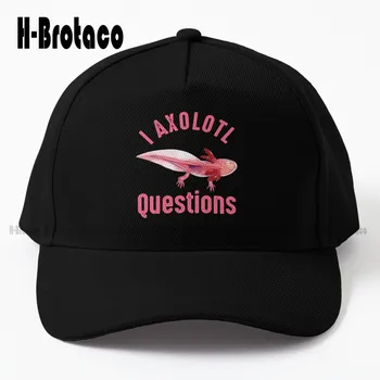 I Axolotl Въпроси Бейзболна Шапка Шапки За Жени, Лов, Къмпинг, Туризъм И Риболов Шапки S Хип Хоп Шофьора Шапки Индивидуален Подарък Harajuku 2