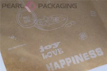 Изработена по поръчка на хартия Kraft Браун печат за опаковки подарък опаковка декоративна обшивка 2