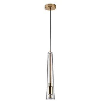 Скандинавски модерен минималистичен одноголовочный стъклен творчески кът лампа smallpendant light нощна лампа за спални, кабинет, бар-часова, лампа 2