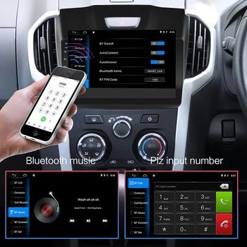Автомобилно радио Android 10 Кола DVD GPS Навигация За Isuzu D MAX Chevrolet S10 2015-2017 Авторадио Авто Аудио Мултимедиен Плеър 2