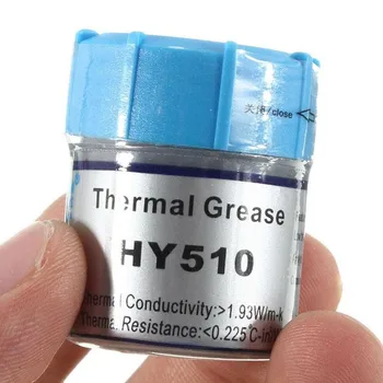 Нов 10 г 20 г HY510 процесор Термопаста Съставката Паста Паста Водещ Силиконова Хардуерна Топлинна Вкус нетоксичная Сигурност G3M5 2