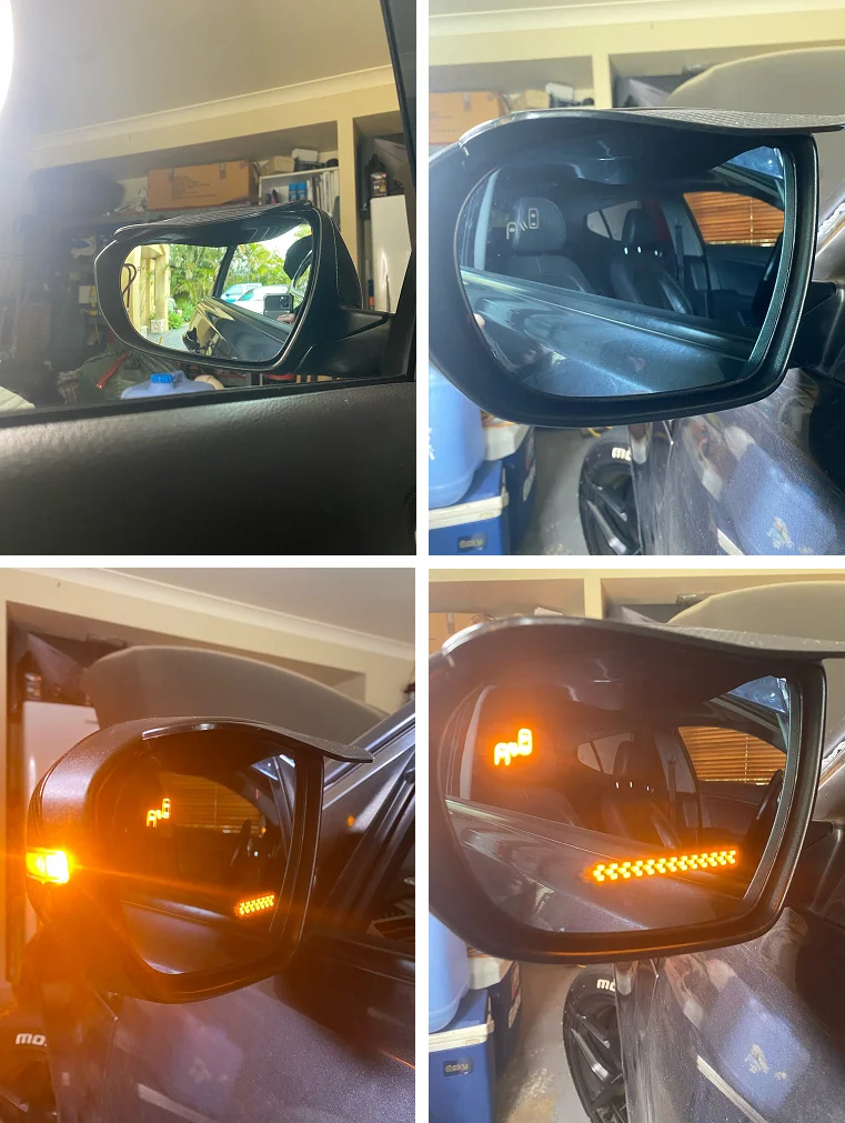 Авто Сензор Система за Слепи Зони BSD БСМ Монитор Странично Огледало за Обратно виждане с подгряване мигач за Mercedes-benz r Class 2017,2 бр. Изображение 1