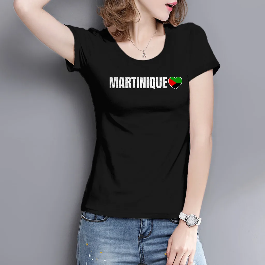 Класическа женска тениска Martinique, графични Черни Забавни Саркастични тениски, Потници Европейския Размер Изображение 1