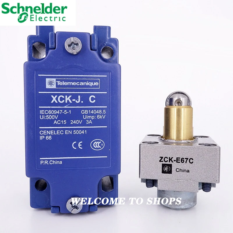 Крайния изключвател преместване на Schneider XCKJ167H29C XCK-J167H29C XCK-J. C Изображение 1