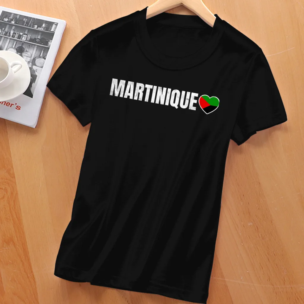 Класическа женска тениска Martinique, графични Черни Забавни Саркастични тениски, Потници Европейския Размер Изображение 2