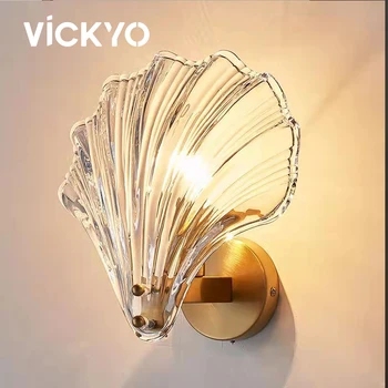 VICKYO Led монтиран на стената Лампа, Модерно Луксозно Декорация на Дома, Стенни Аплици, Стенни осветителни Тела За Хол, Спални, Нощни лампи, Преминават