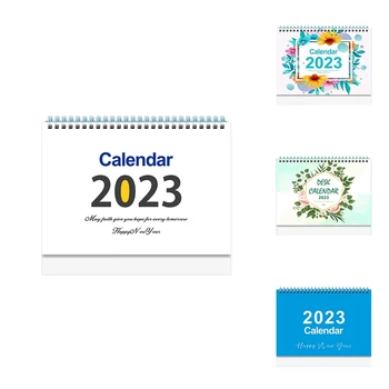 2023 Настолен Календар 12 Месеца Месечен Планер 2023 Календар, Десктоп Бележки, Дневен График На Дневен Ред Организатор Офис 1