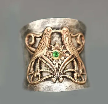 Разпродажба! Anziw 6x4 мм Emerald кройката пълна вечността годежен пръстен, пръстен за жените е 100% сребро 925 проба Sona имитация бриллиантового пръстени, сватбени бижута < Изискани бижута ~ Lopenpyoraliike.fi 11