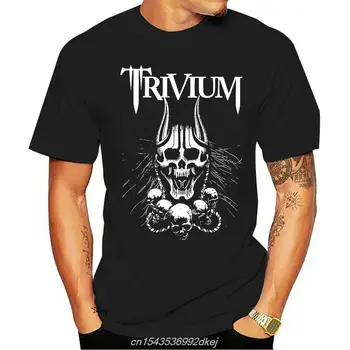Trivium - Silence In The Snow - Хеви-метъл - Disturbed Тениска - Размери от S до 7xl Мъжка лятна ежедневно с къс ръкав