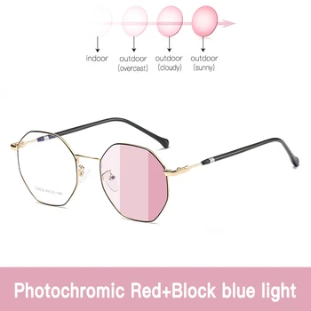 Анти-Синя Светлина Фотохромичните Слънчеви Очила, Мъжки, Женски Прозрачни Компютърни Очила Блокират Излъчването На Филтър За Защита На Очите Очила