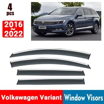 ЗА Volkswagen VW Variant 2016-2022 Прозорец Очила за Защита От Дъжд на Прозореца Дъждобран Дефлектор Тента Щит Вентилационна Защита Аксесоари