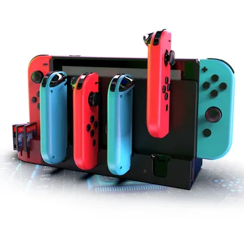 Led зарядно устройство, Зарядно Устройство, Зарядно устройство Поставка Притежател на Карта за Nintendo Switch Joy-Против