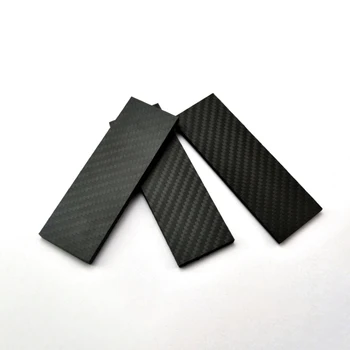 1бр 2 Размер на Пълен 3K Въглеродни Влакна Материал на Дръжката на Ножа Петна Производство Плоча за Гладене Дръжка Везни САМ да Направи Аксесоари Части Джолан 1