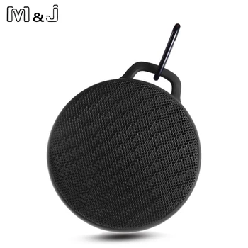 M & J MX7 Стерео Безжичен Bluetooth Високоговорител Водоустойчив Открит Преносим Мини Високоговорител за Баня Говорител За iPhone, Android 1