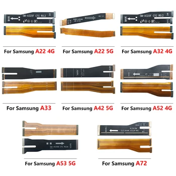 30 бр. За Samsung Galaxy A72 A22 A33 A42 A52 A32 4G а a53 5G Основна такса Конектор на Дънната Платка Гъвкав Кабел, Резервни Части 1