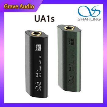 Shanling UA1s USB КПР Преносим Декодер Усилвател за Слушалки Type-C до 3,5 мм Усилвател