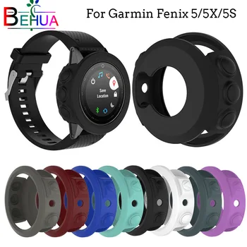 За Garmin fenix 5/5S/5X смарт часовници GPS мек Силиконов Защитен Калъф За Garmin fenix 5/5S/5X Сменяеми Аксесоари 1