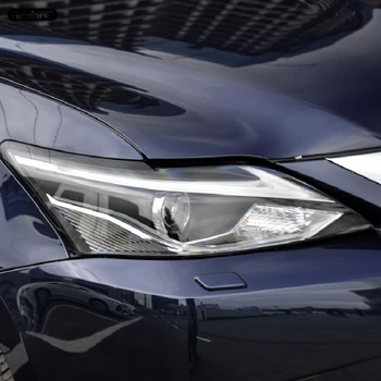За Lexus ES NX CT GS RX LX570 RC UX Автомобили на Прожекторите Защитно Фолио Предни Светлини Прозрачен Стикер От TPU Аксесоари