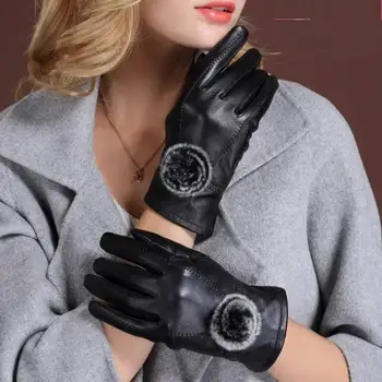 Разпродажба! Зимните коралови с кадифени ръкавици, сладки ветроупорен дамски ръкавици с пълни пръсти, дебели улични ски ръкавици със сензорен екран, обикновена Dxaa < Аксесоари за облекло ~ Lopenpyoraliike.fi 11