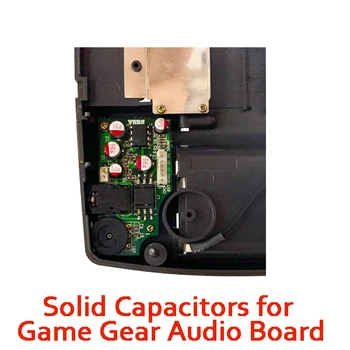 10 КОМПЛЕКТА от Висококачествени Твърди Конденсаторных Резервни Части за Sega Game Gear GG Аудио Такса от Масивна Смяна на Кондензатор 2