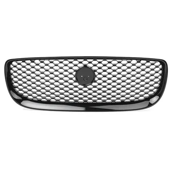 1 бр. Автомобилен Предна Броня Състезателна Решетка Горната част на Окото Решетка За Jaguar XE 2015-2018 Предната Решетка, Леярство Клетъчна Решетка 2