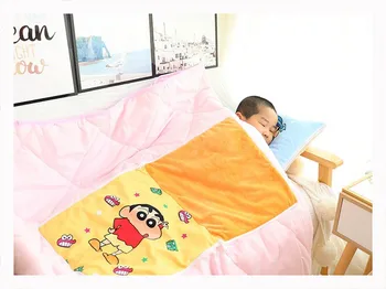 Buriburizaemon Crayon Shin-chan Kawaii Мультяшная възглавницата Е офиса на Съня Климатик Е Разтегателен Нощна въздушна възглавница за Спални 2