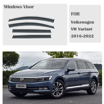 ЗА Volkswagen VW Variant 2016-2022 Прозорец Очила за Защита От Дъжд на Прозореца Дъждобран Дефлектор Тента Щит Вентилационна Защита Аксесоари 2