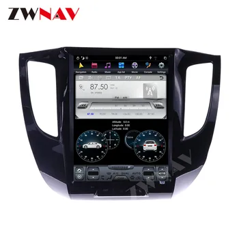 4 + 128 г Tesla Екран Carplay За 2007-2017 Mitsubishi L200 Пикап Android10 Плейър GPS Авто Аудио Стерео Магнитола Главното Устройство 2