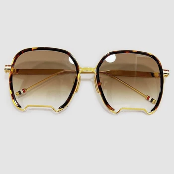 2022 Дамски Модни Квадратни и Кръгли Слънчеви Очила Маркови Дизайнерски Луксозни Слънчеви Очила с UV400 Oculos De Sol 2