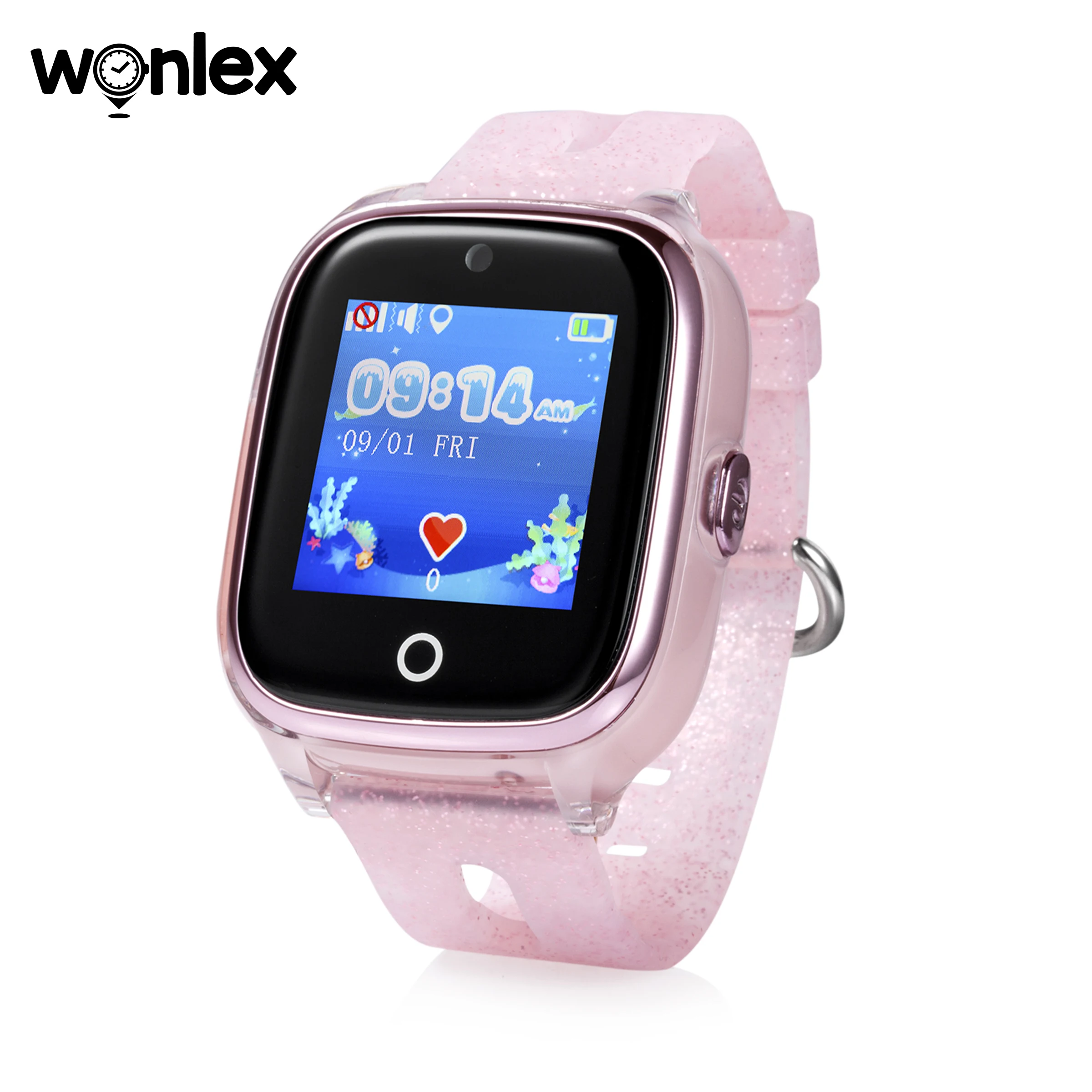 Wonlex най-Новите Часовници за Гмуркане IP67 Водоустойчив GPS Позициониране Умен Тракер, Мултифункционален Микро Разговор, най-Добрите Подаръци за Деца Изображение 1