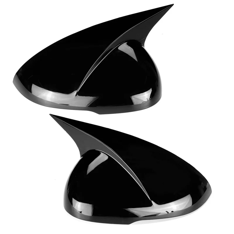M Стил на Колата Лъскаво Черен Огледало за Обратно виждане Капак Завърши Рамката на Страничните Капаци Огледала за КИА K5 Optima 2020 2021 2022 Изображение 3