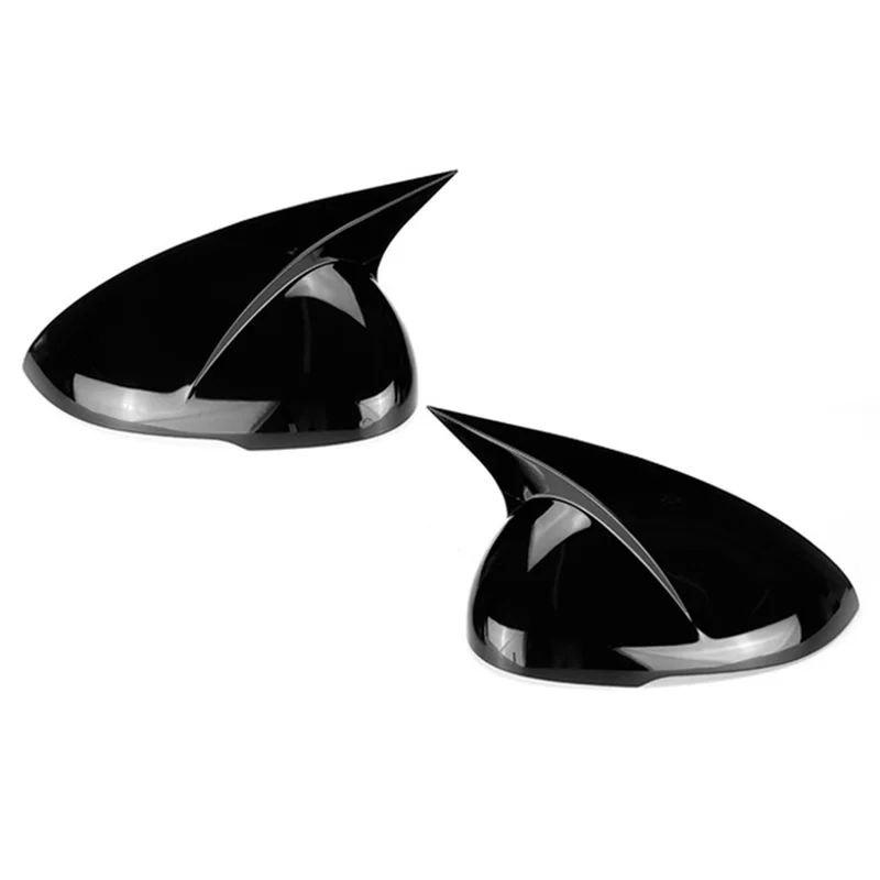 M Стил на Колата Лъскаво Черен Огледало за Обратно виждане Капак Завърши Рамката на Страничните Капаци Огледала за КИА K5 Optima 2020 2021 2022 Изображение 5