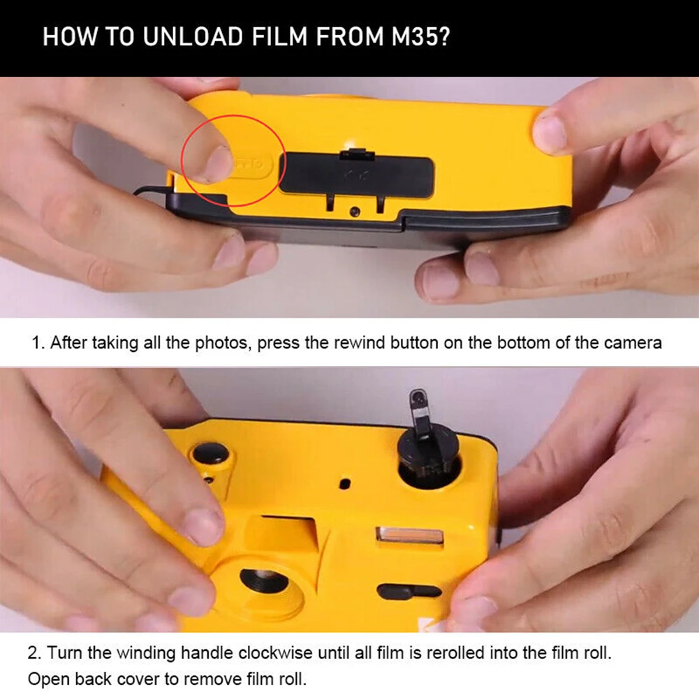 Реколта M35 35 мм Ръчно Функция за Еднократна употреба Многоцветен Ретро-Филм Машина за Еднократна употреба Ретро-Филм Машина Изображение 5